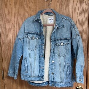 Zara Light Blue Denim Jacket